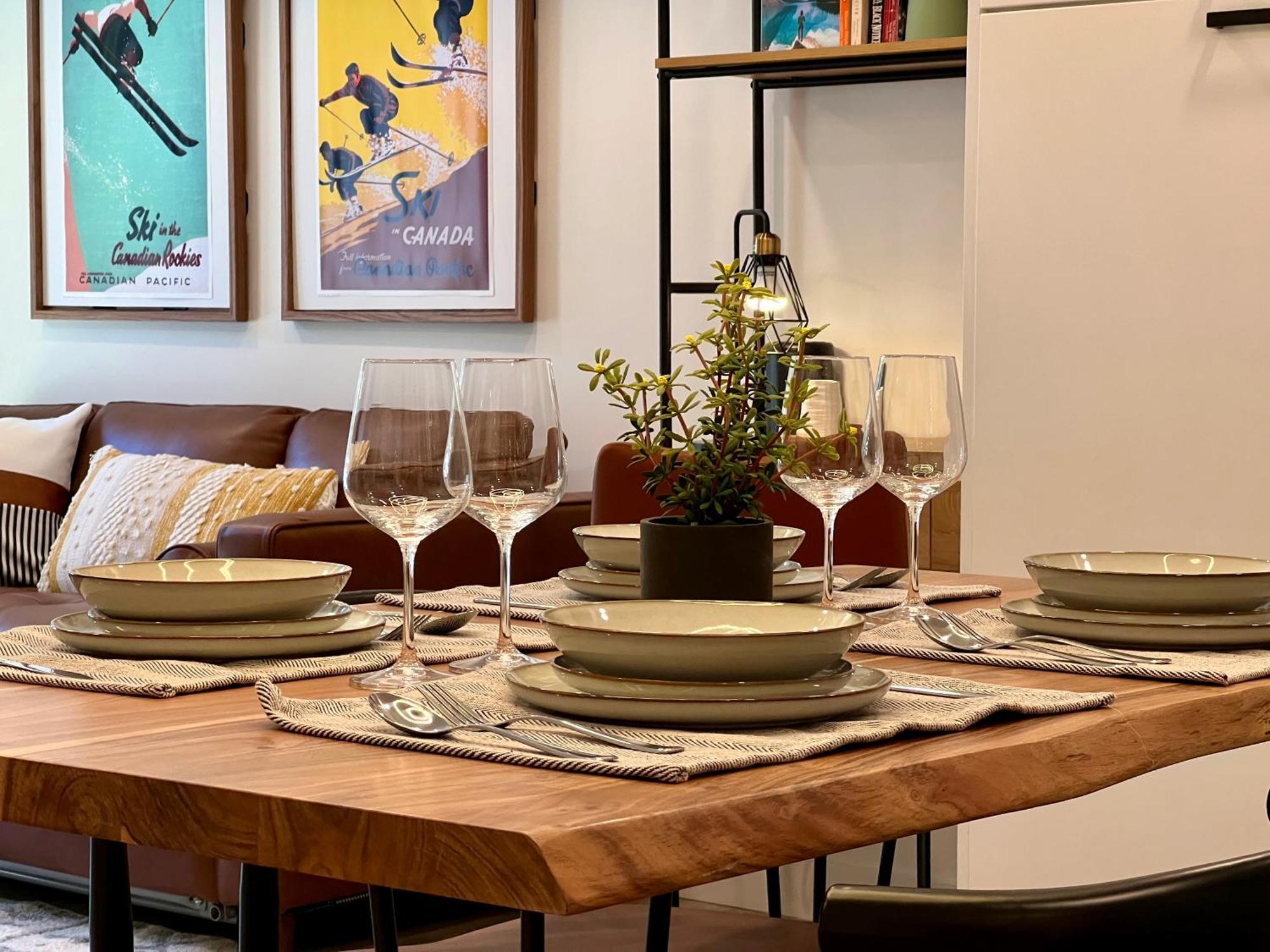 Special! New Downtown Mtn View Free Parking 2B&2B Apartment Canmore Ngoại thất bức ảnh